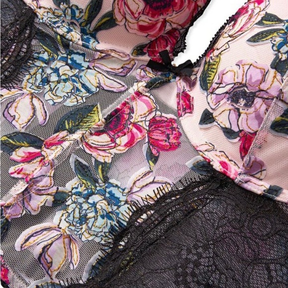 victoria secret BUNDLE panties sm & bra Bombshell corset 34c - Picture 2 of 8